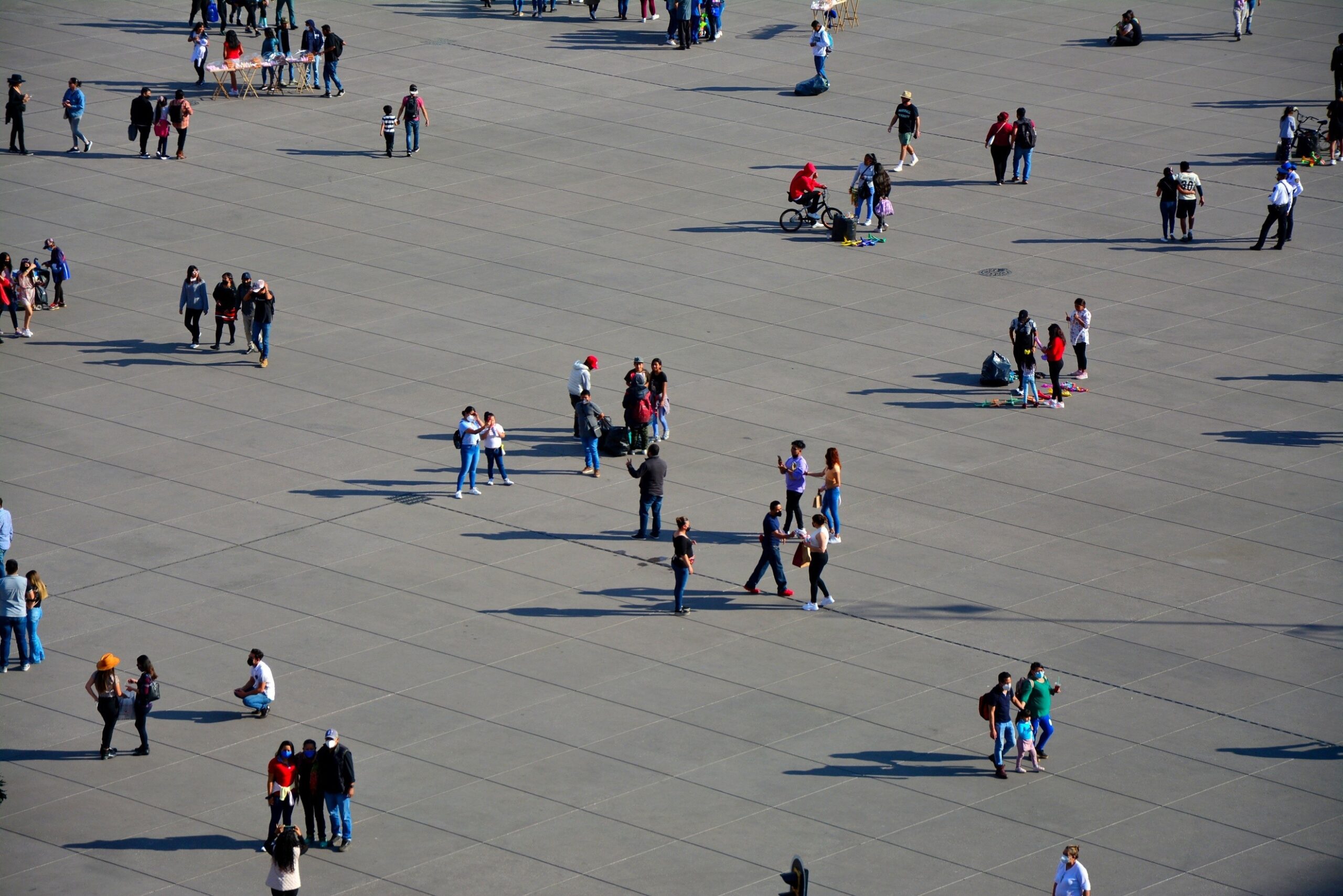 Bülent Fidan — Mexico City, Mexico. The city's most famous square — ordinary people going about their lives.