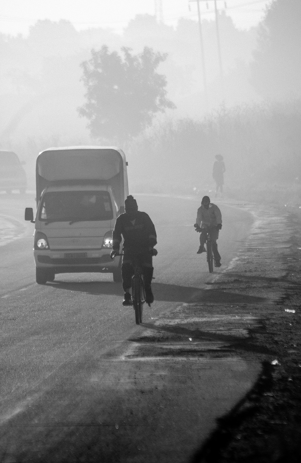 Tanaka Maxwell Chembezi — Harare, Zimbabwe. Sharing the streets with people walking, cycling, and driving all moving with mutual respect.
